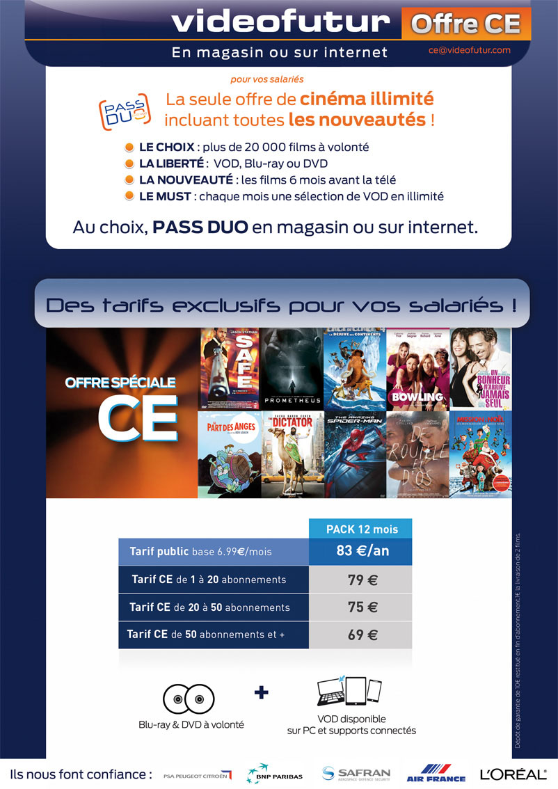 cliquez pour envoyer une mail